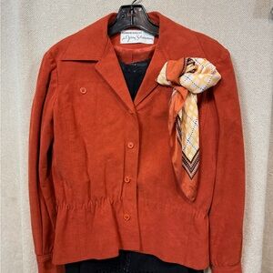 Orange Women's Blazer by
